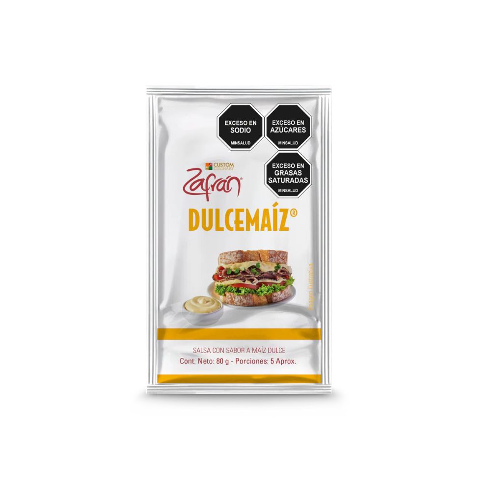 Salsa Dulce Maiz Zafran Sachetx8g