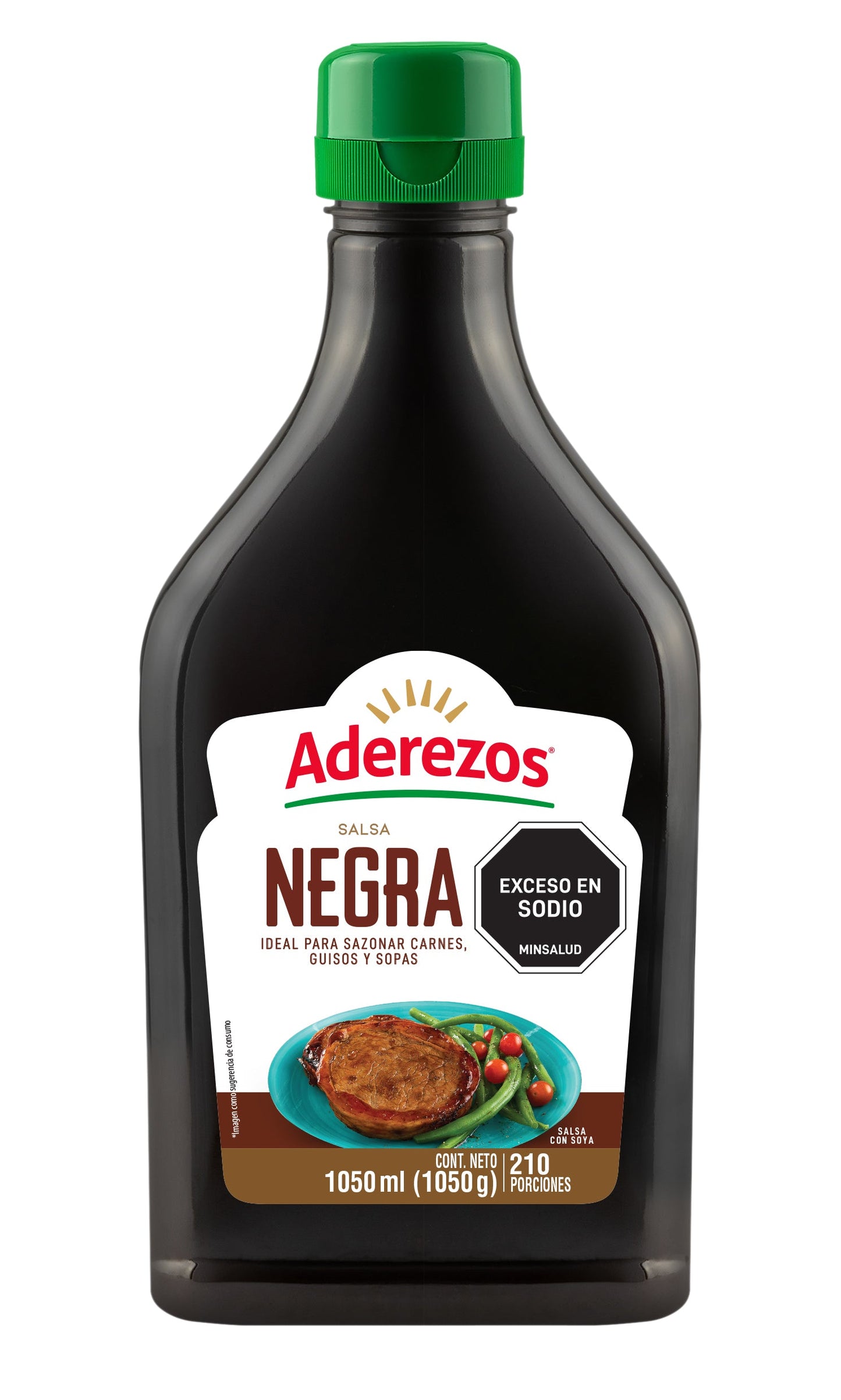 SALSA NEGRA ADEREZOS X 1050 g