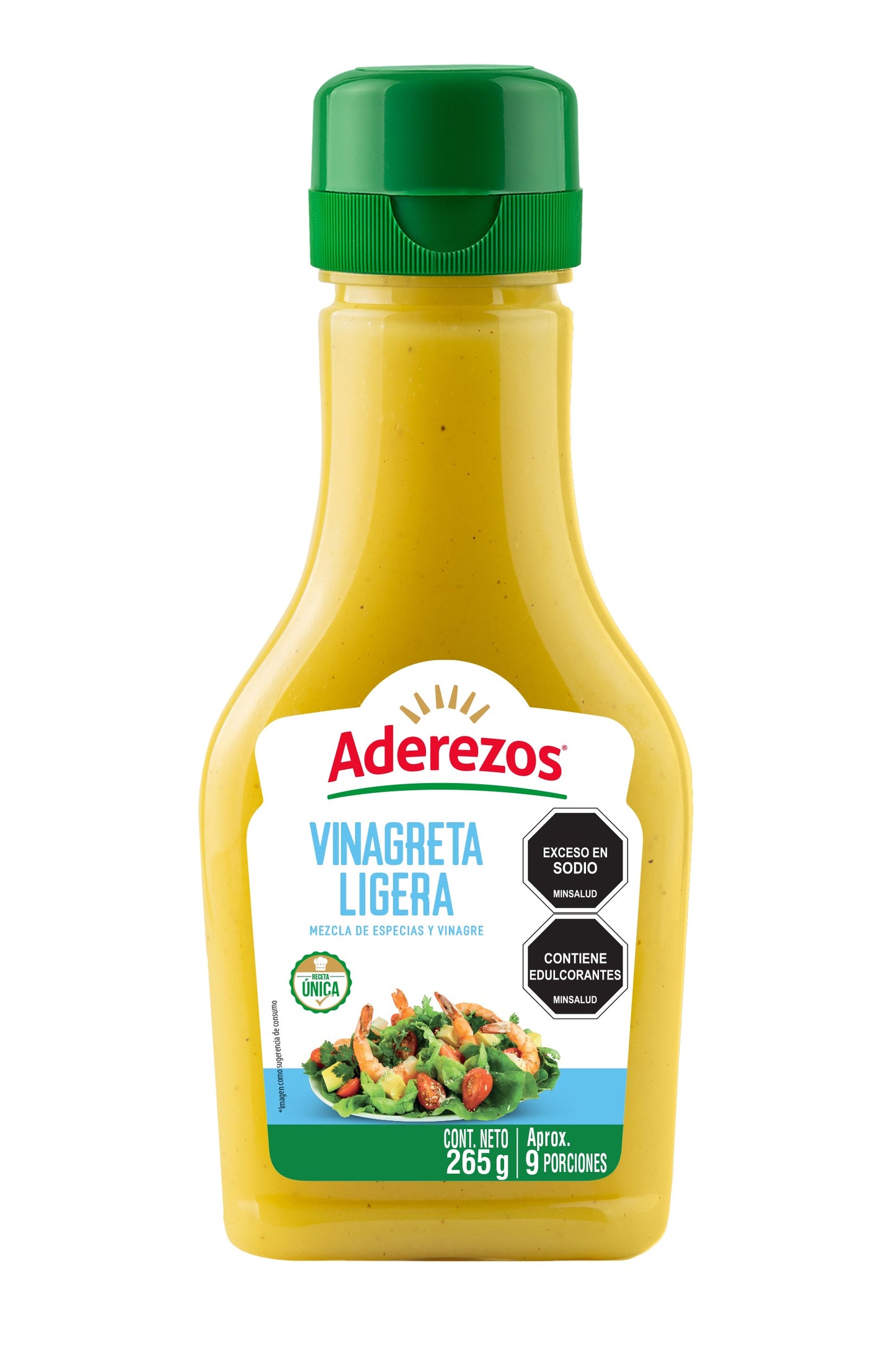 VINAGRETA LIGERA ADEREZOS X 265 g