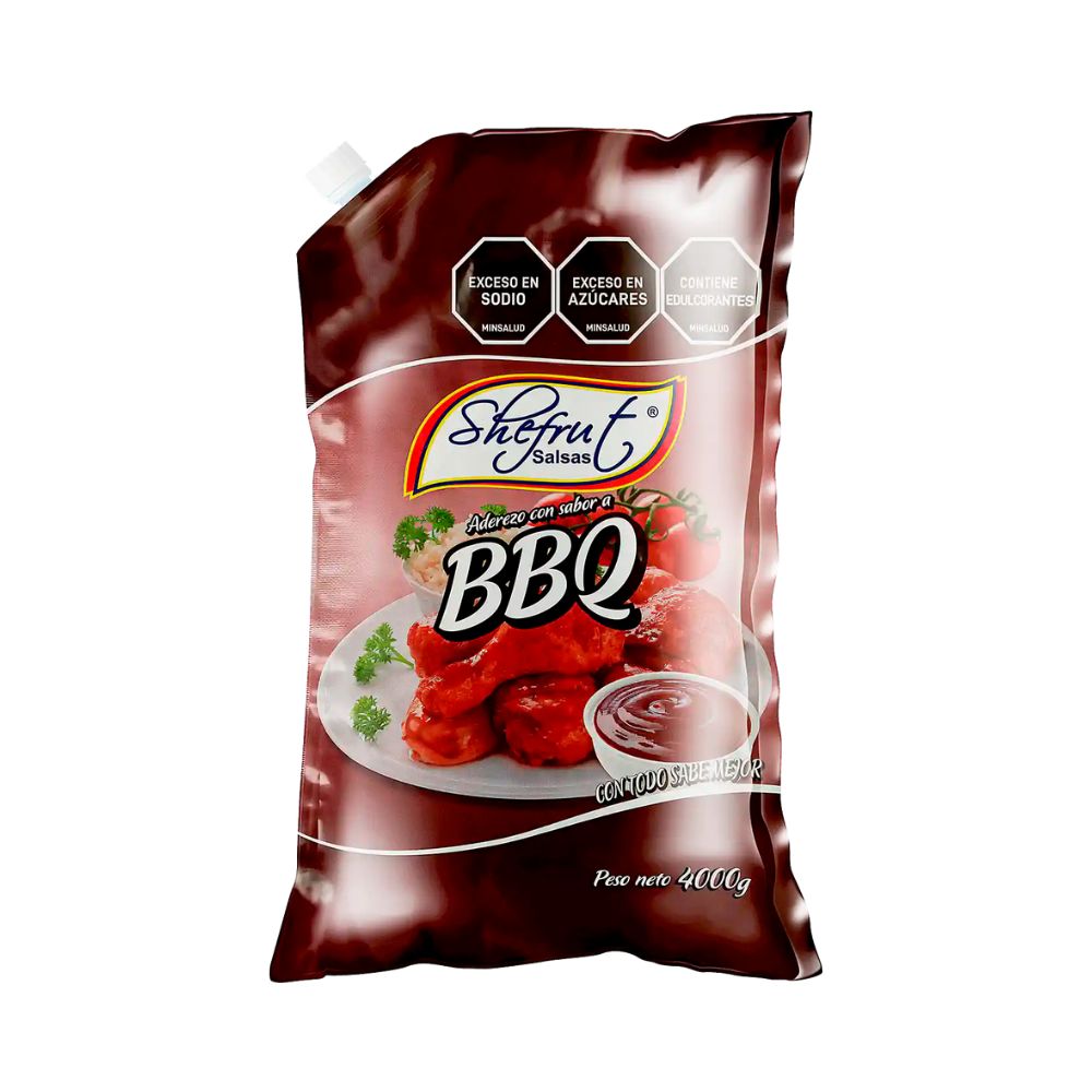Salsa Bbq Shefrut Bolsa X 4000 G