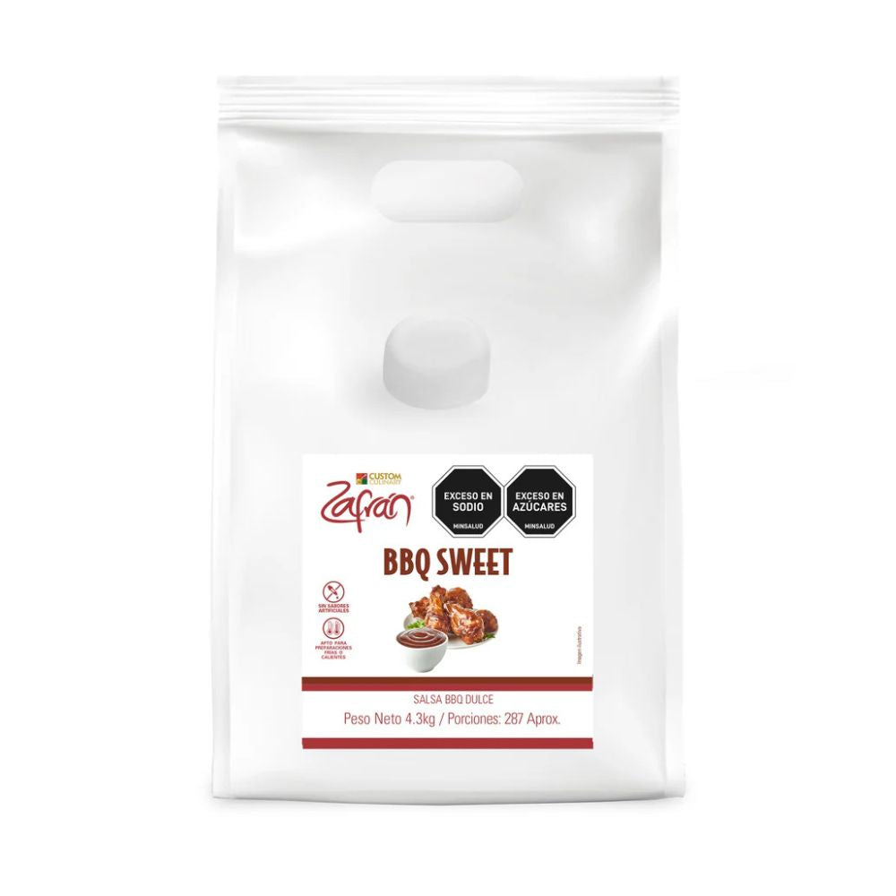 Salsa Bbq Sweet Zafran X 4300 G