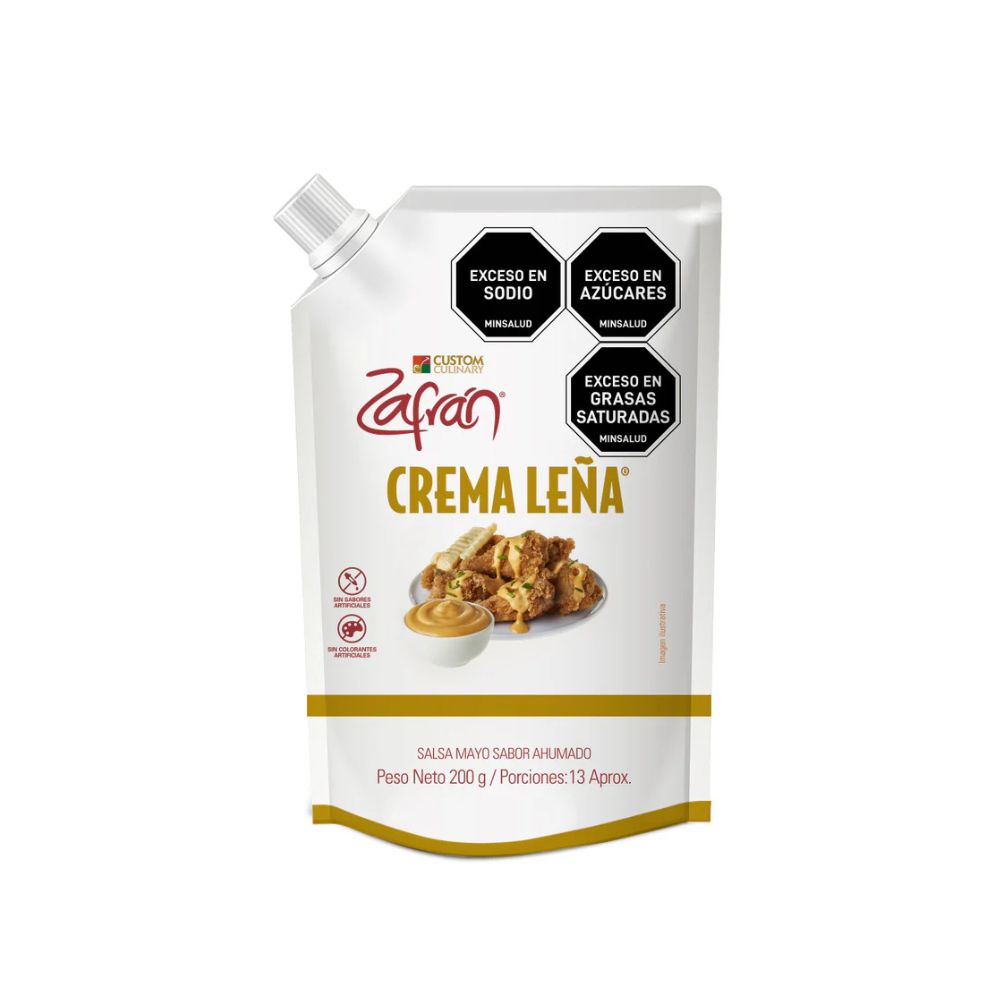 Salsa Crema De Leña Zafran X 200 G