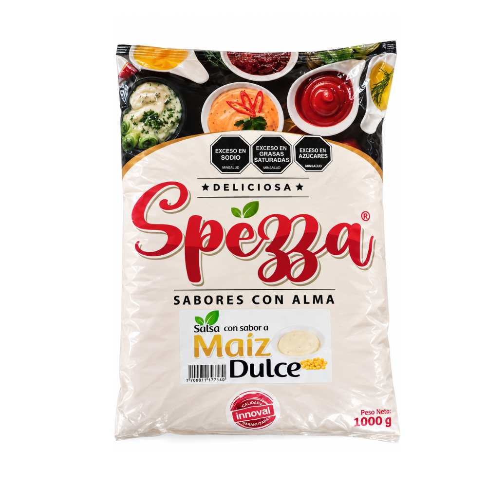 Salsa De Maiz Dulce Spezza X 1000G