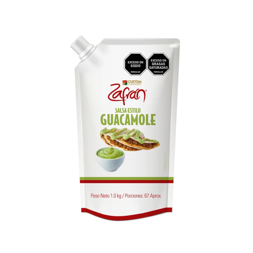 Salsa Guacamole Zafran X 1000 G