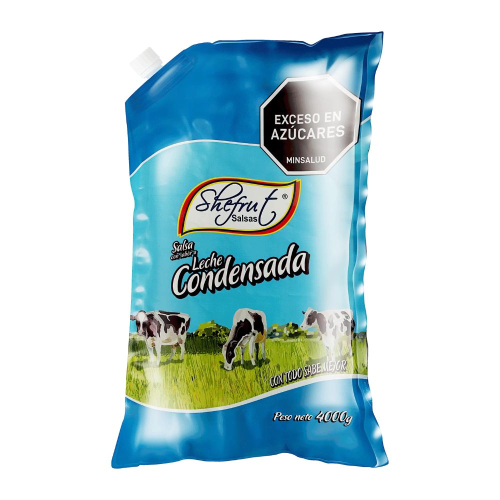 Leche Condensada Shefrut Bolsa X 4000 G