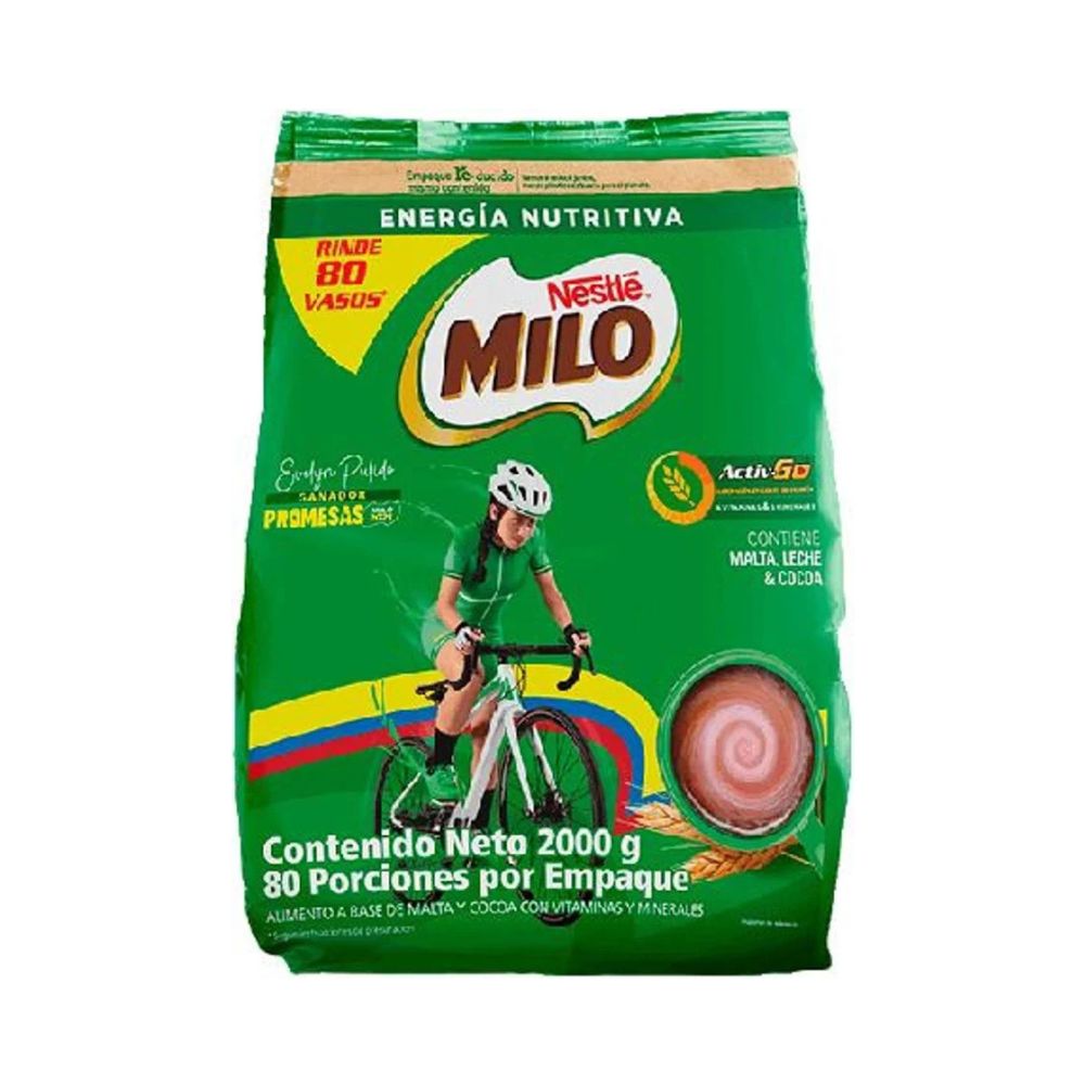 Milo Nestle Bolsa X 2000 G