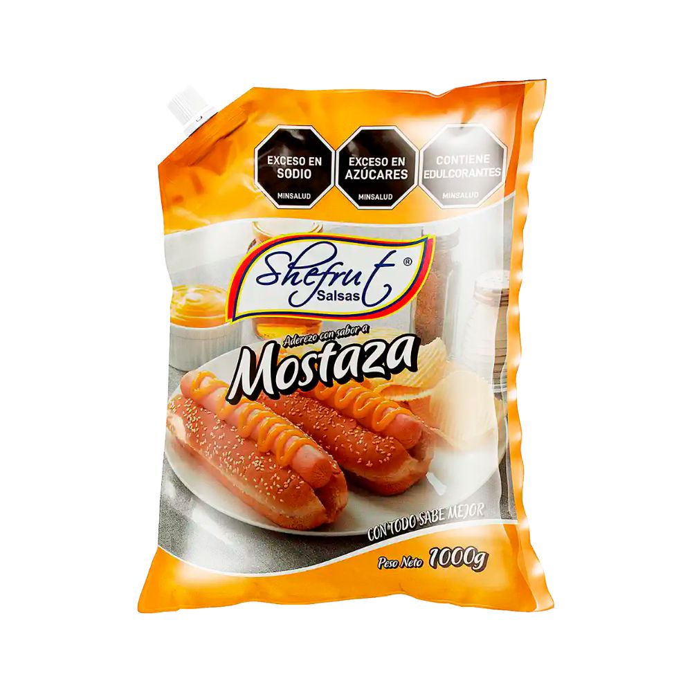 Mostaza Shefrut Bolsa X 1000 G