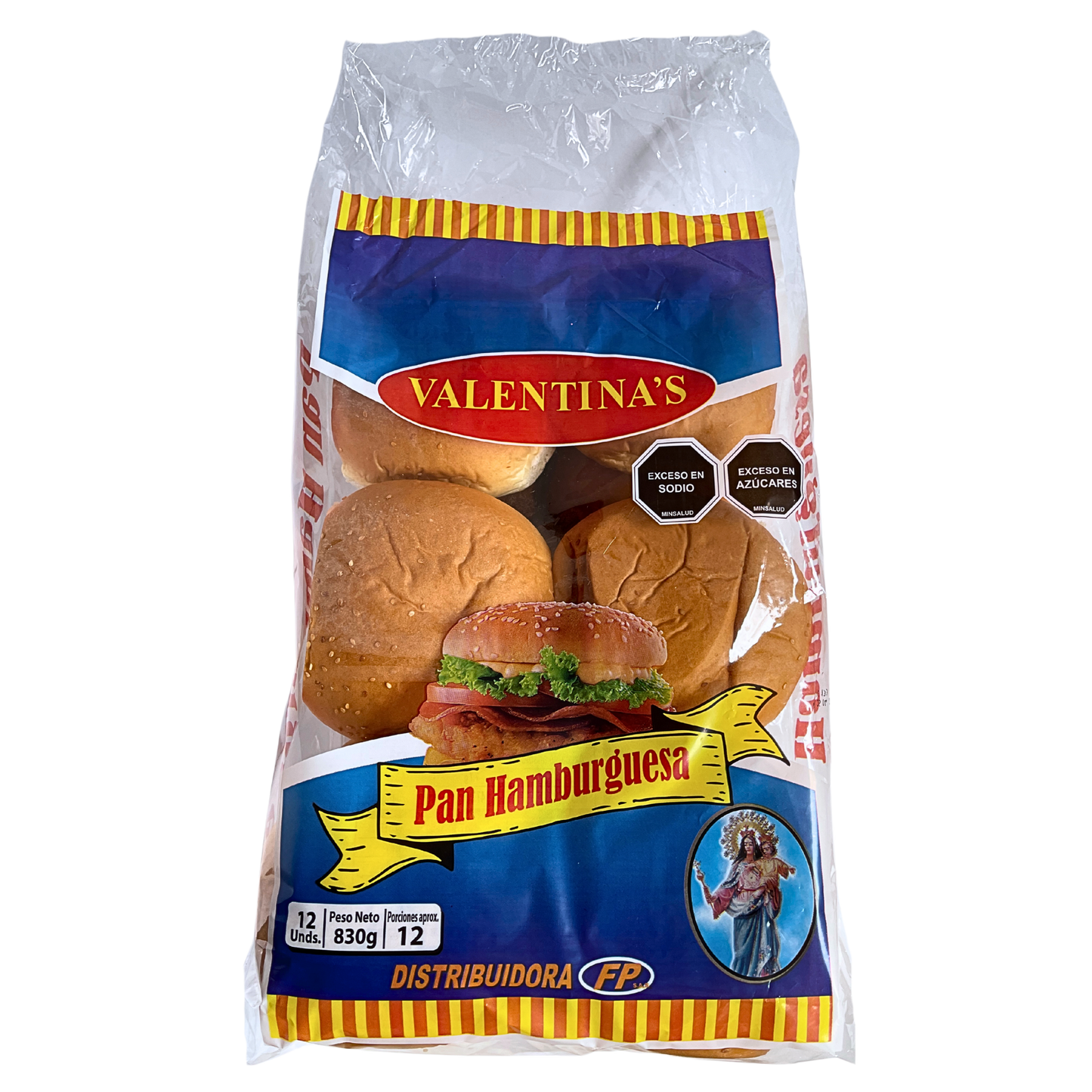 PAN HAMBURG VALENTINA'S X 830 g X 12 und