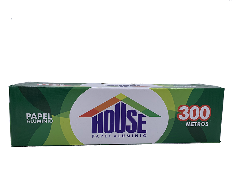 PAPEL ALUMINIO HOUSE X 300 mts