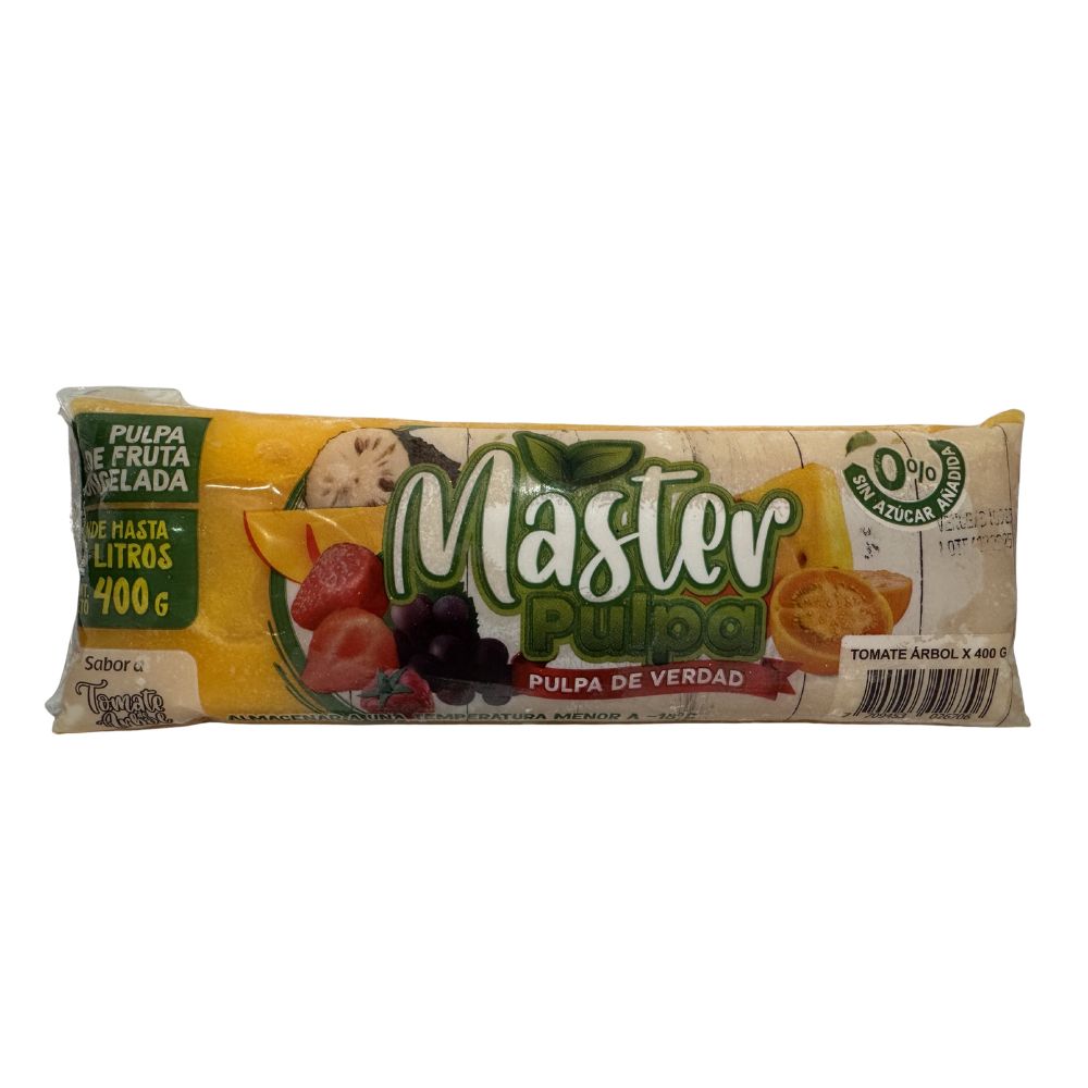 Pulpa Fruta Master Tomate Arbol X 400G