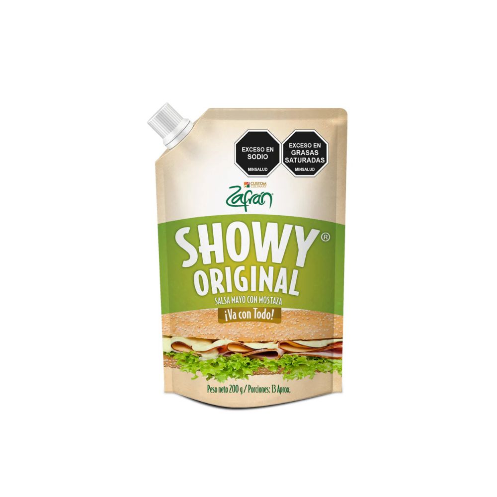 Salsa Showy Original Zafran X 200 G