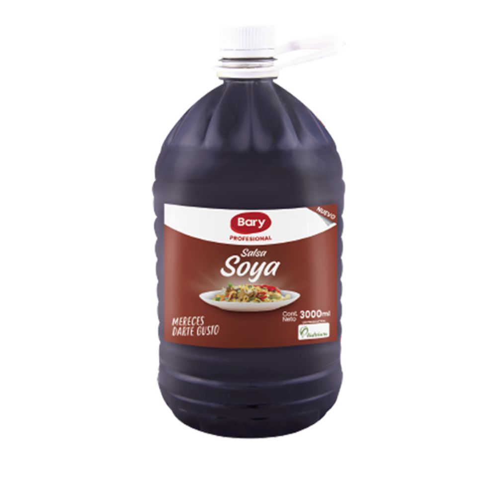 Salsa Soya Bary Garrafa X 3000 Cc