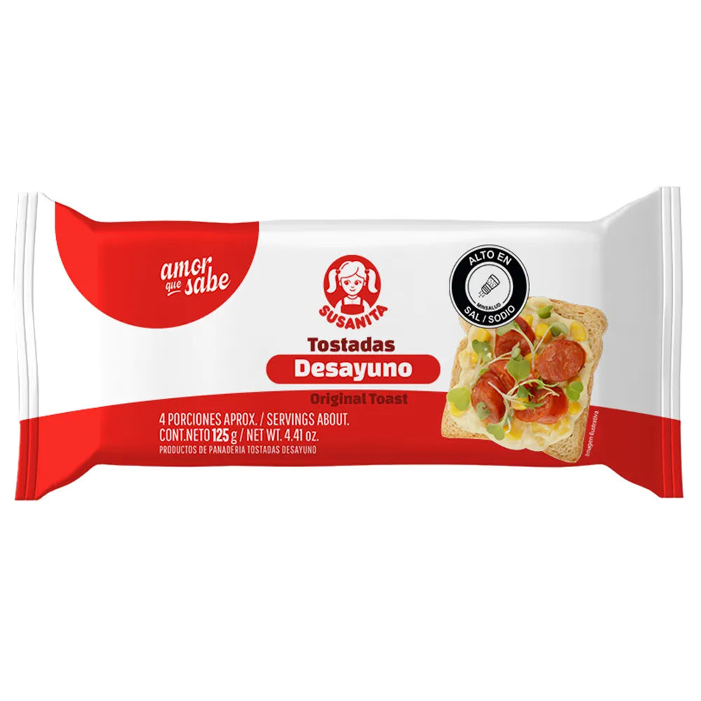 TOSTADAS DESAYUNO SUSANITA x 125g