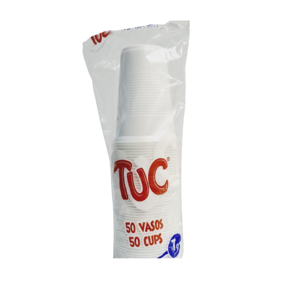 Vaso Blanco Tuc 7 Onz X 50 Und