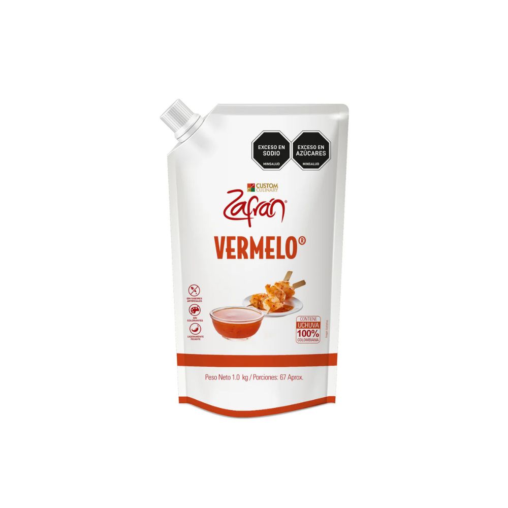 Salsa Vermelo Zafran X 1000G