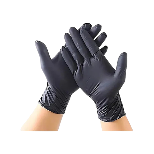 Guante Nitrilo Negro Talla M X 100 Und