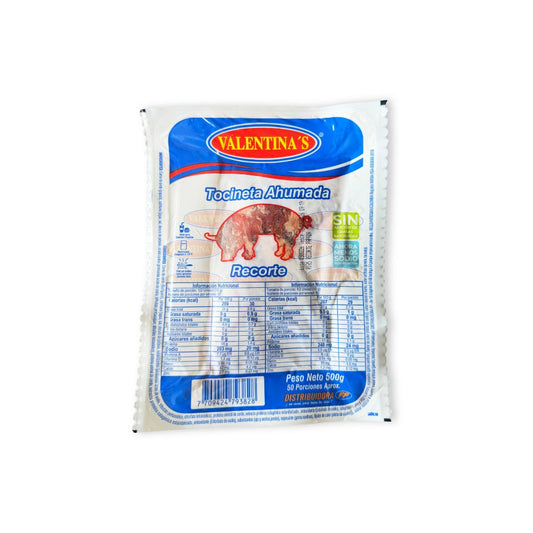 Tocineta Recorte Valentinas X 500 G