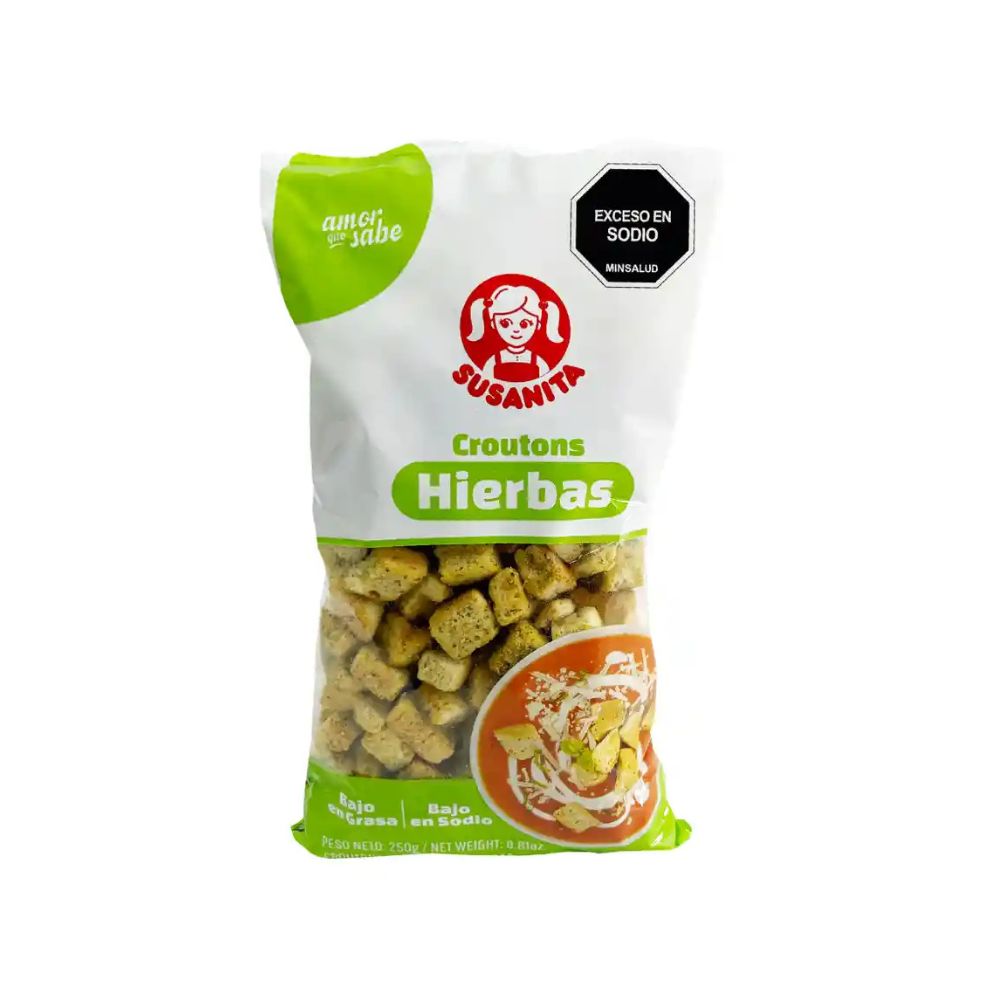 Croutons Hierbas Susanita X 250 G