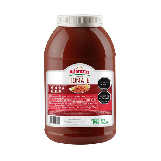 Pasta De Tomate Aderezos X 4300 G