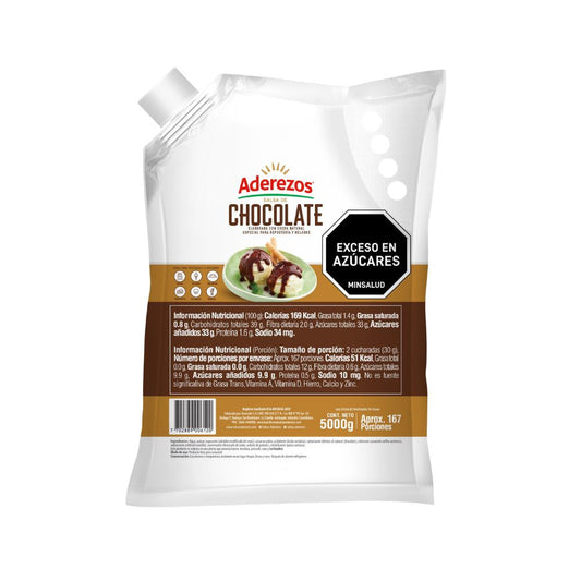 Salsa Chocolate Negro Adere 5000 G Bolsa