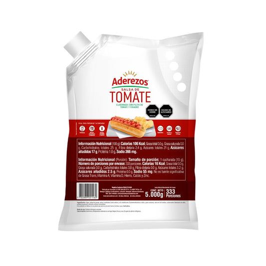 Salsa De Tomate Aderezos X 5000 G