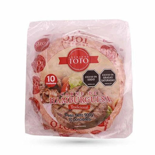 Hamburguesa Toluis X 900 G X 10 Und