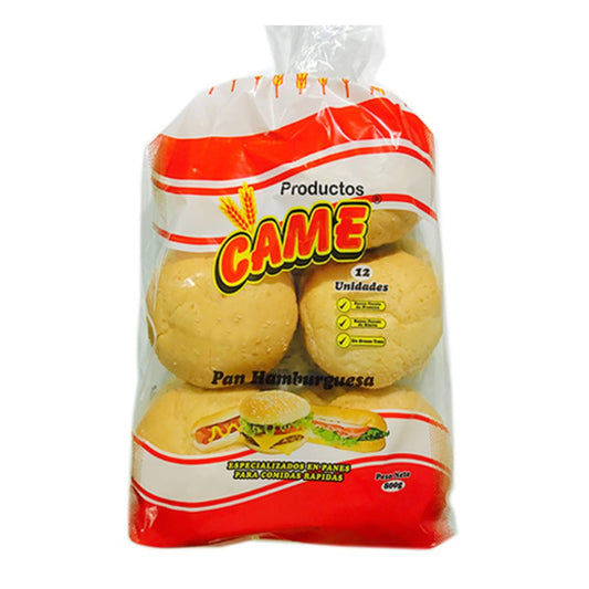 Pan Hamburguesa Came X 840 G X 12 Und