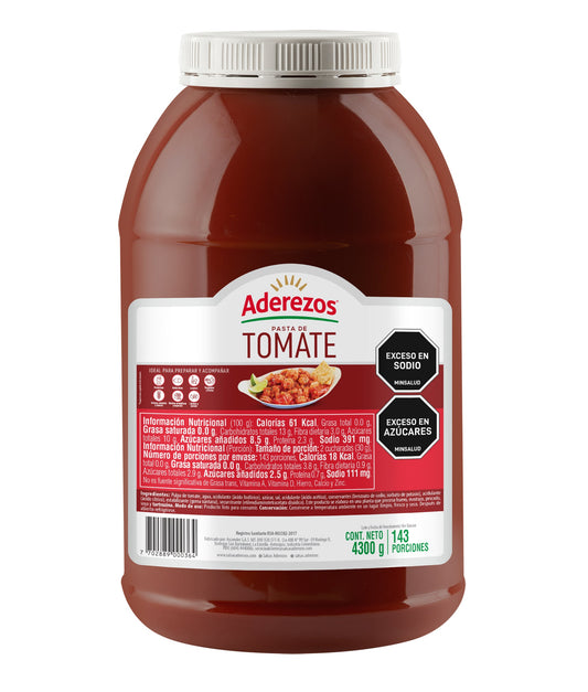 PASTA DE TOMATE ADEREZOS X 4300 g