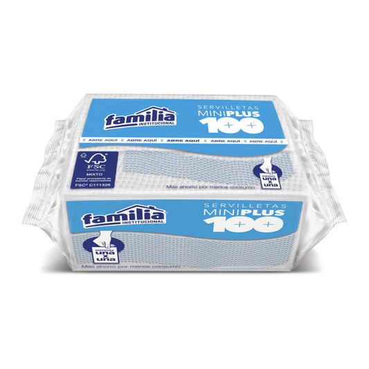 Servilleta Familia Mini Plus X 100 Und