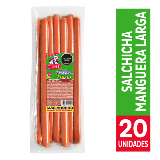 SALCHICHA MANGUERA CUNIT X 2000g