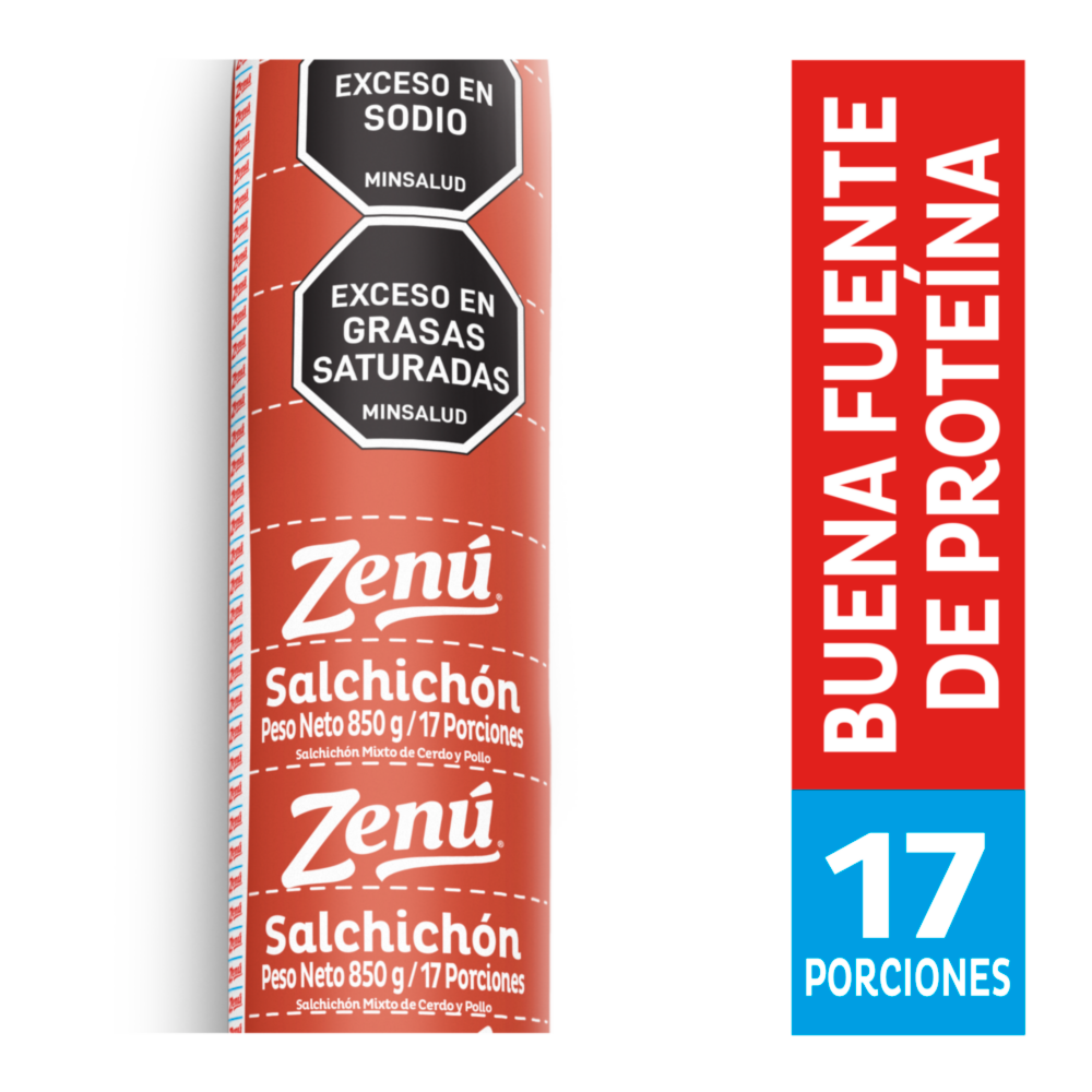 SALCHICHON TRADICIONAL ZENU X 850 g