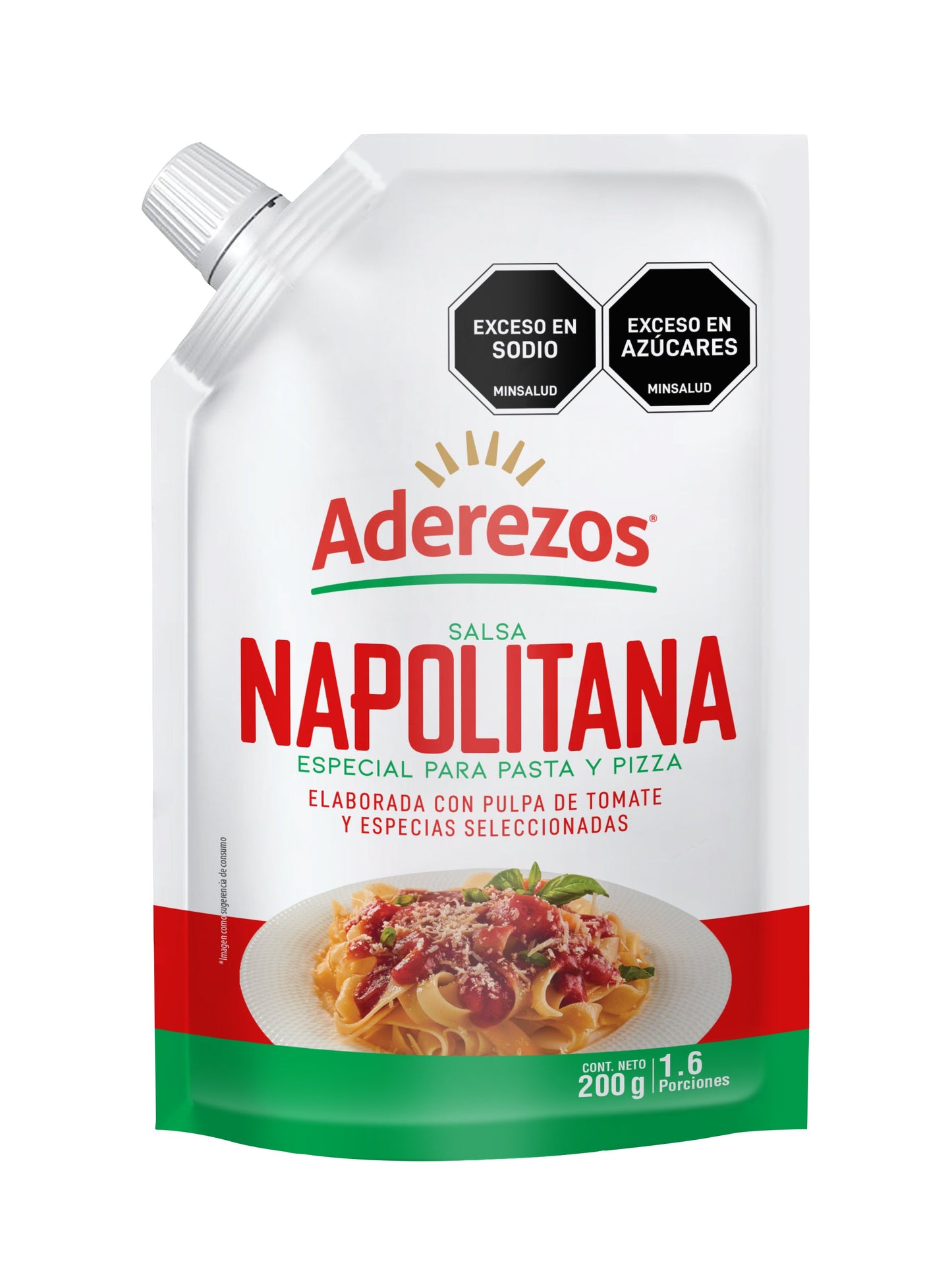 SALSA NAPOLITANA ADEREZOS X 200 g