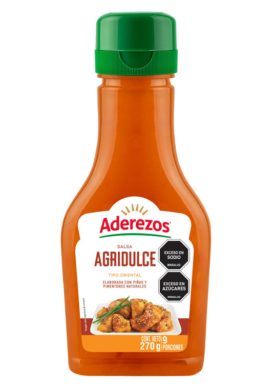 SALSA AGRIDULCE ADEREZOS X 270 g