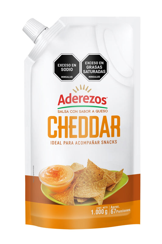 SALSA TIPO CHEDDAR ADEREZOS X 1000 g