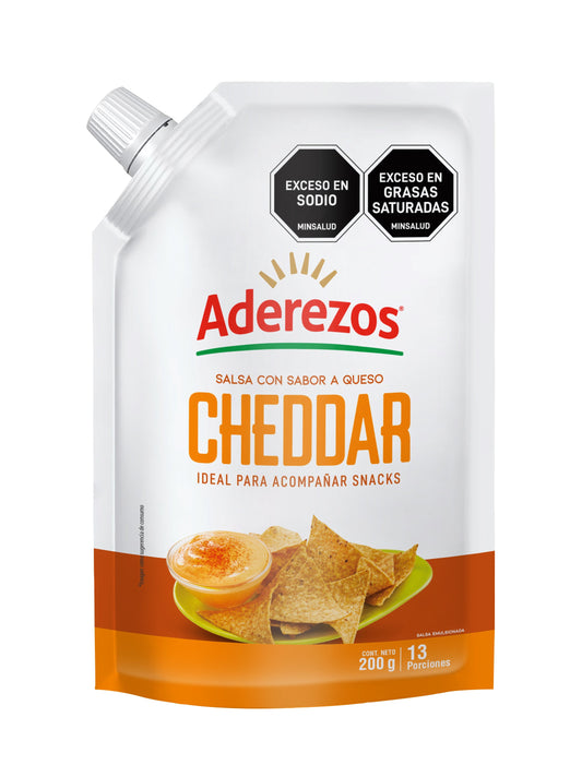 SALSA TIPO CHEDAR ADEREZOS X 200g