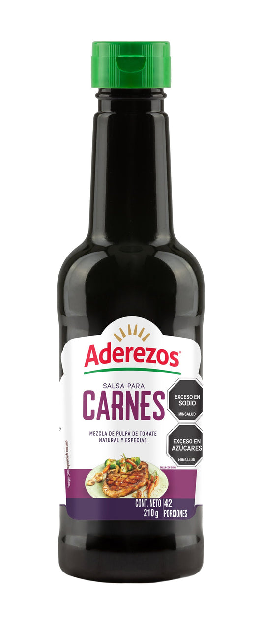 SALSA PARA CARNES ADEREZOS X 210 g