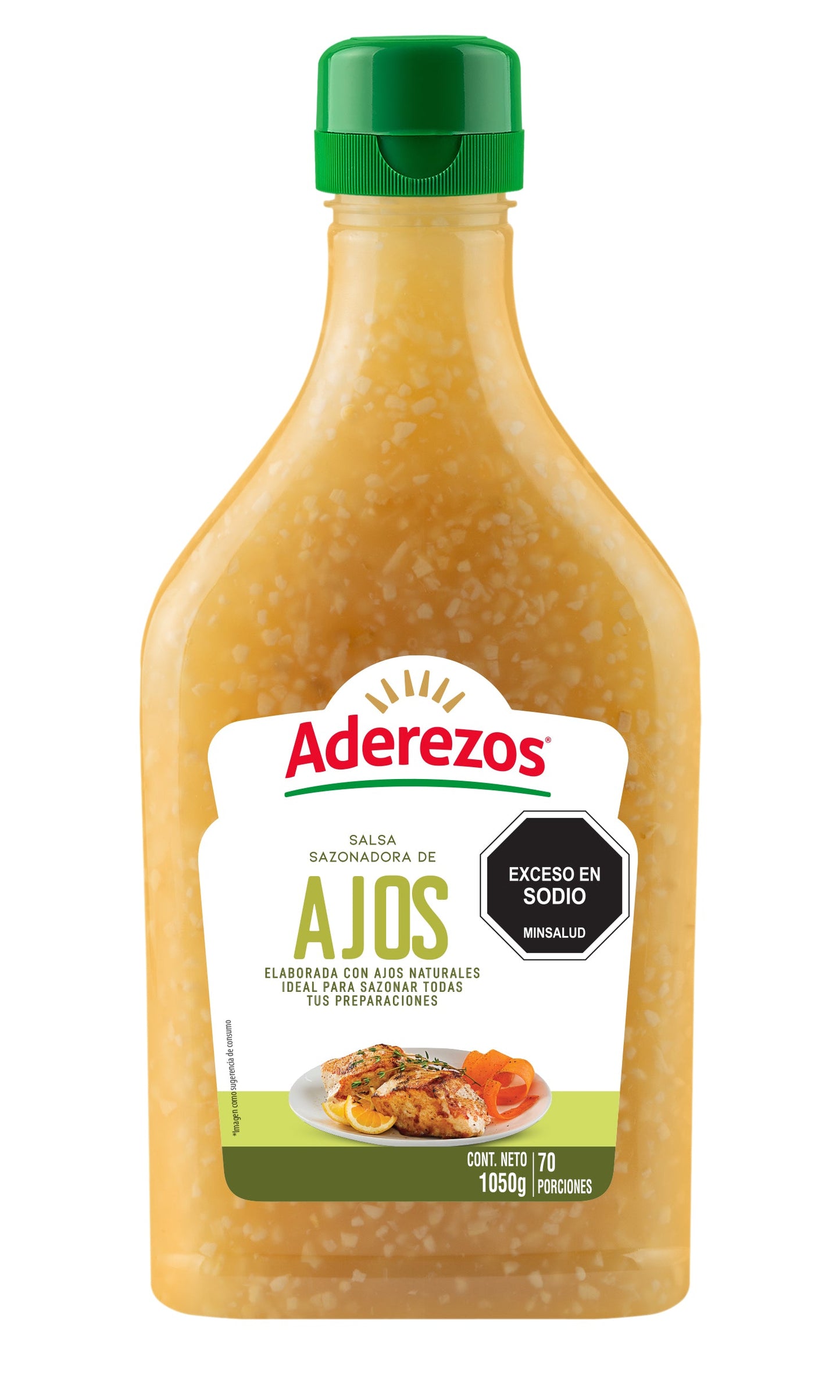 SALSA SAZONADORA DE AJOS ADEREZOS X 1050 g