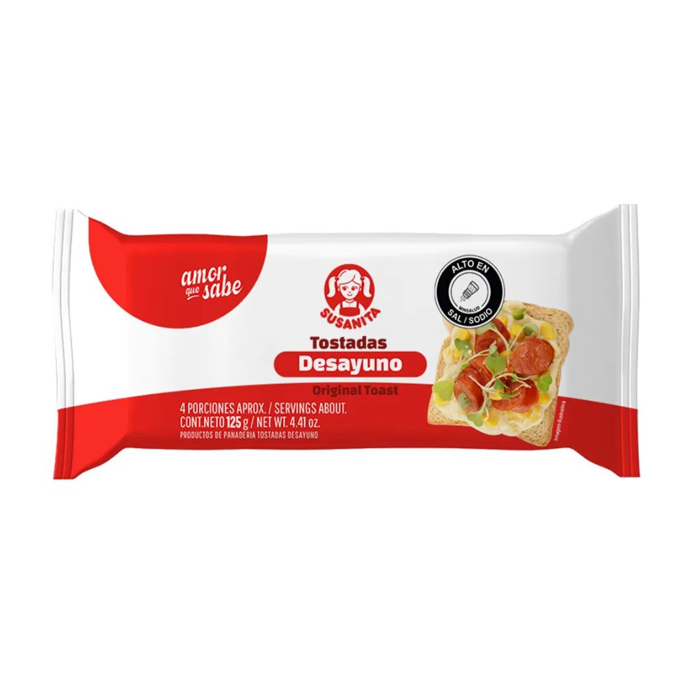 Tostadas Desayuno Susanita X 125G