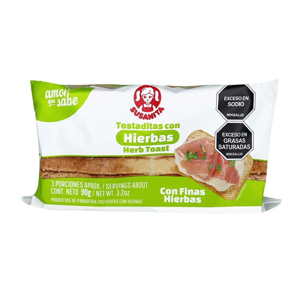 Tostaditas Con Hierbas Susanita X 90G