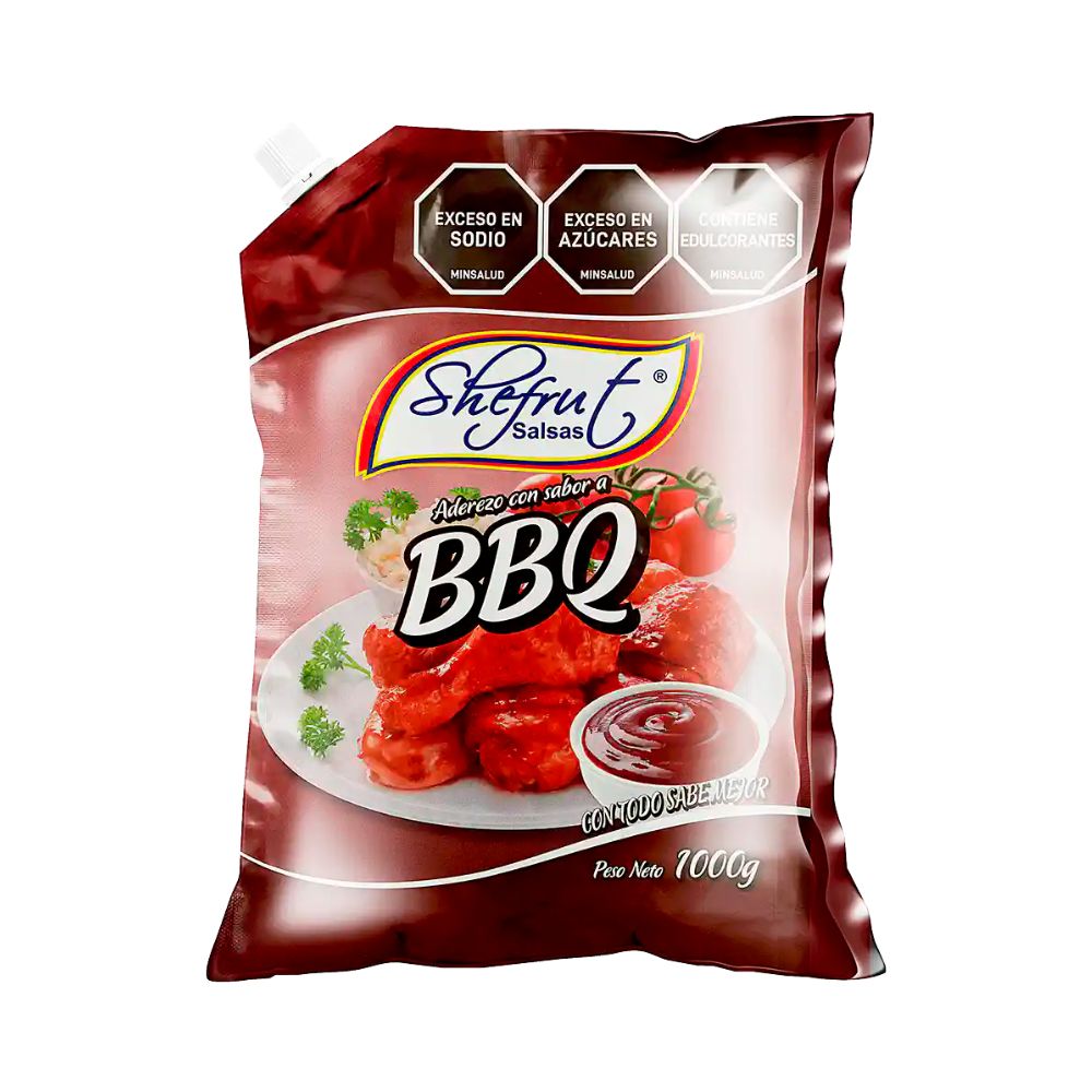 Salsa Bbq Shefrut Bolsa X 1000 G