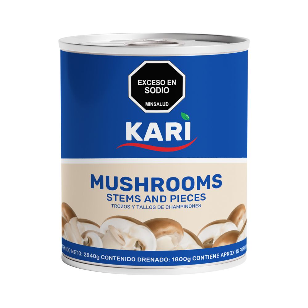 Champiñones Tajados Kari X 2840G