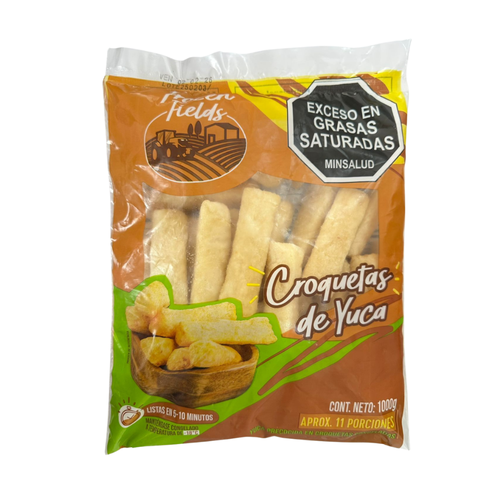 Croqueta De Yuca Frozen X 1000G