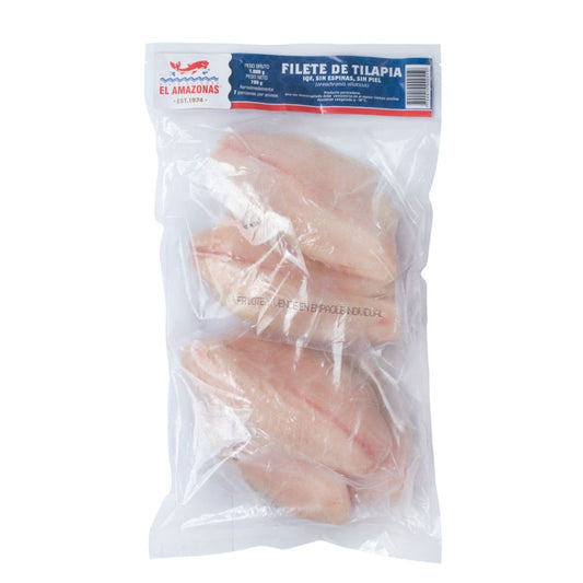 Filete De Tilapia Amazonas X 1000G