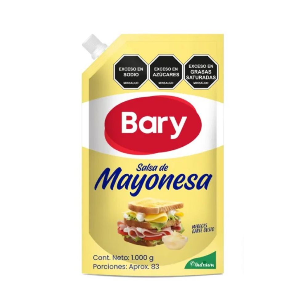 Mayonesa Bary Doy Pack X 1000 G