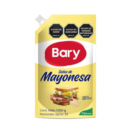 Mayonesa Bary Doy Pack X 1000 G
