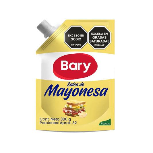 Mayonesa Bary Doy Pack X 380 G