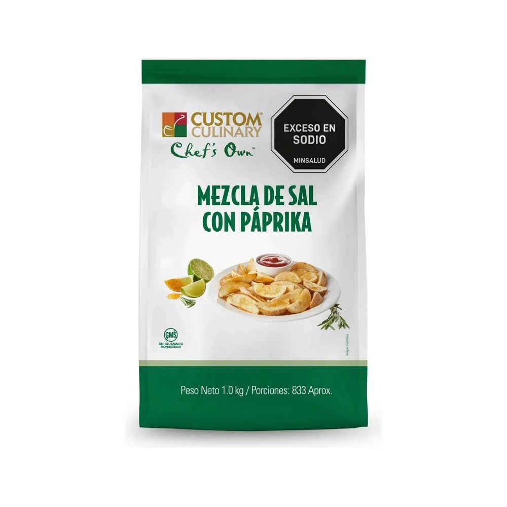 Mezcla De Sal Con Paprika  Zafranx1000 G