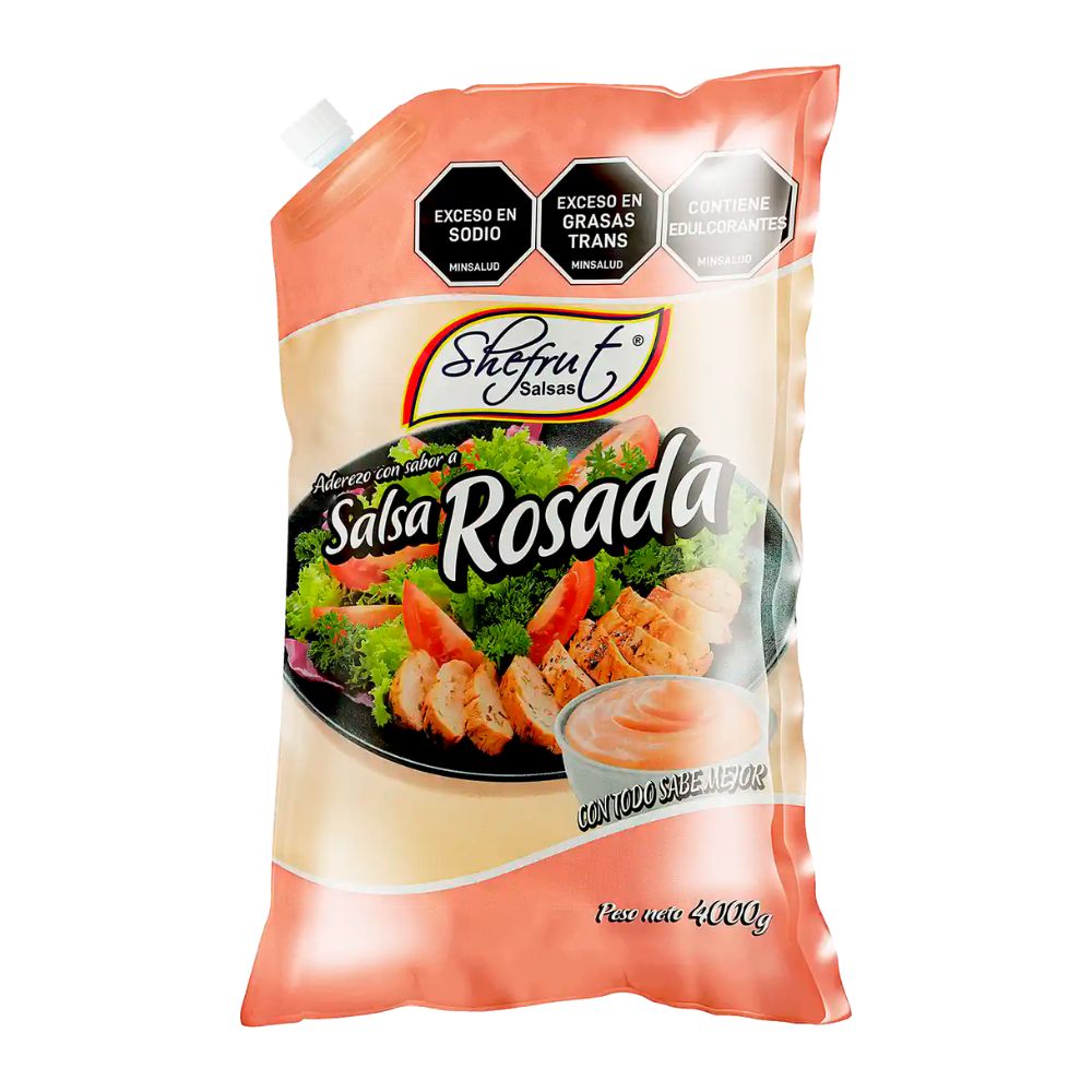Salsa Rosada Shefrut X 4000 G