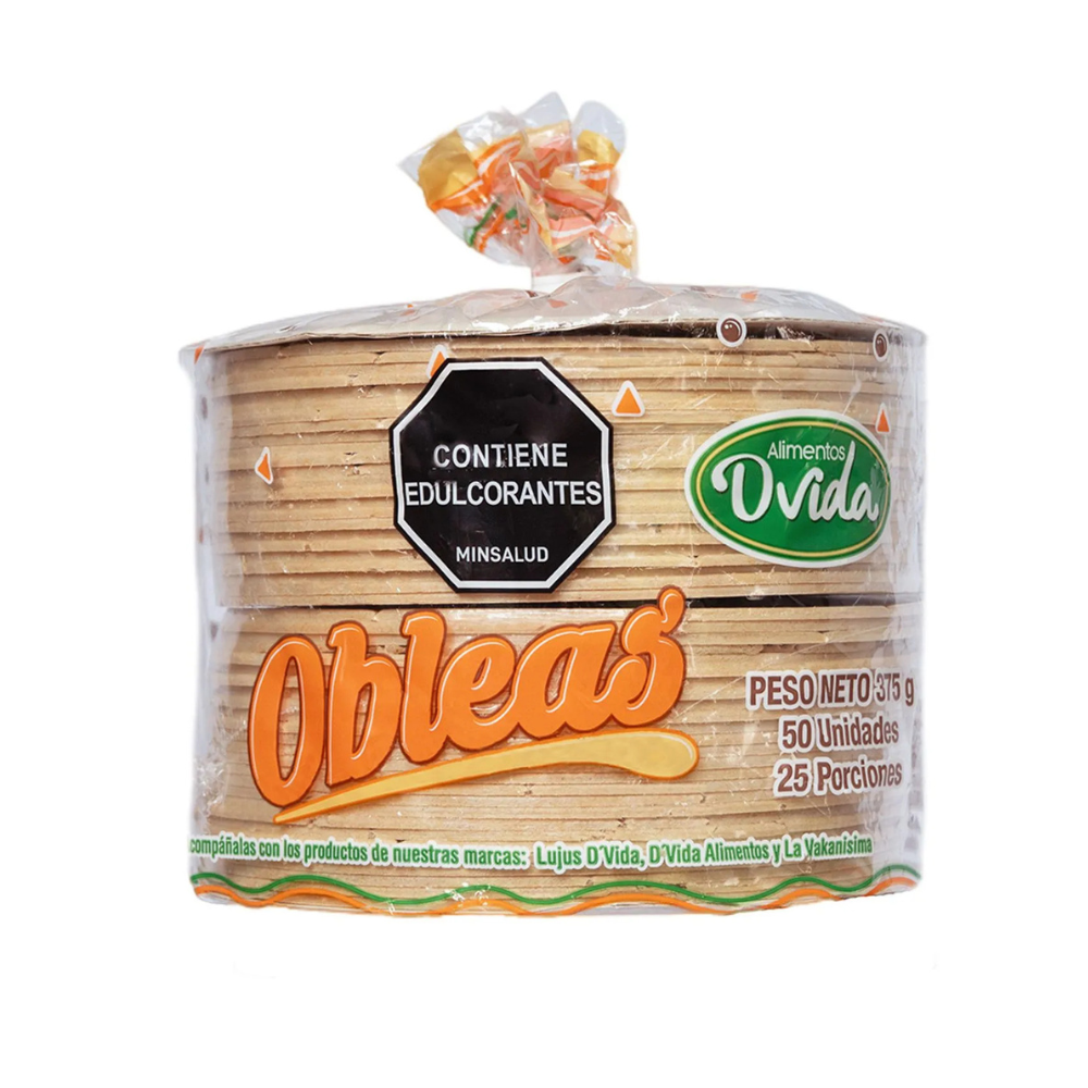 Obleas Dvida X 50 Und
