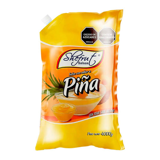 Salsa Piña Shefrut Bolsa X 4000 G